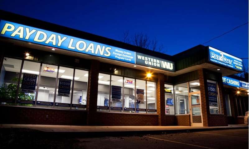 Pay2day payday loans store in Brampton